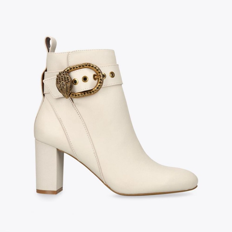 Bottines Kurt Geiger Mayfair Femme Blanche | YIQW-13896