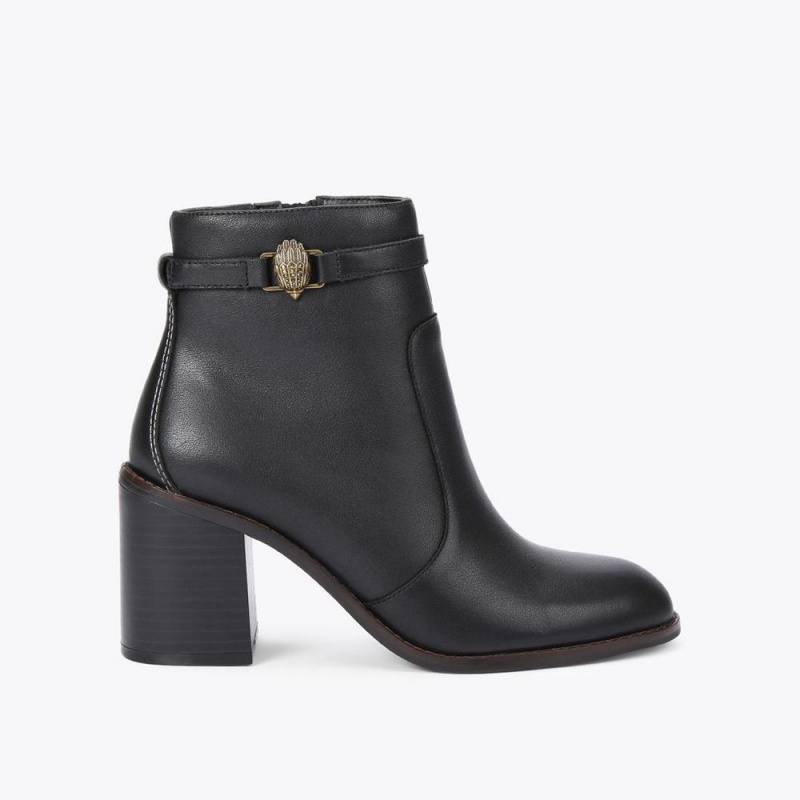 Bottines Kurt Geiger Shoreditch Block Femme Noir | UNJQ-38475