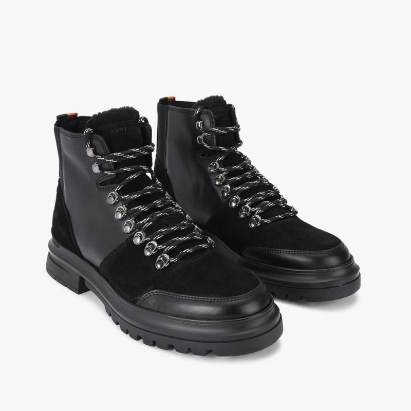 Bottines Kurt Geiger Viper Hiker Homme Noir | GEJK-69715