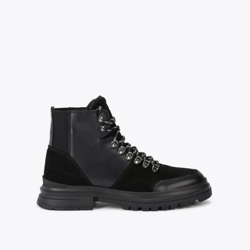 Bottines Kurt Geiger Viper Hiker Homme Noir | GEJK-69715