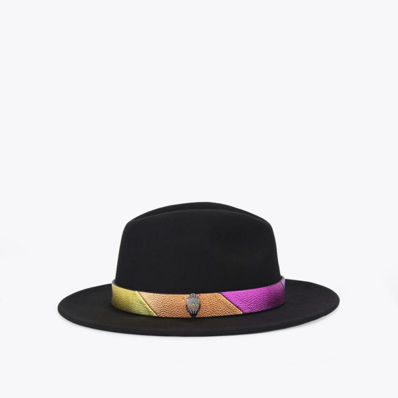 Chapeaux Kurt Geiger Eagle Fedora Femme Multicolor/Other | LQXJ-90472