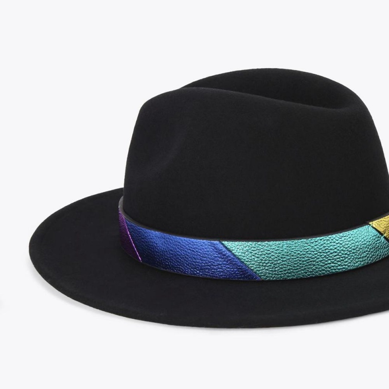 Chapeaux Kurt Geiger Eagle Fedora Femme Multicolor/Other | LQXJ-90472