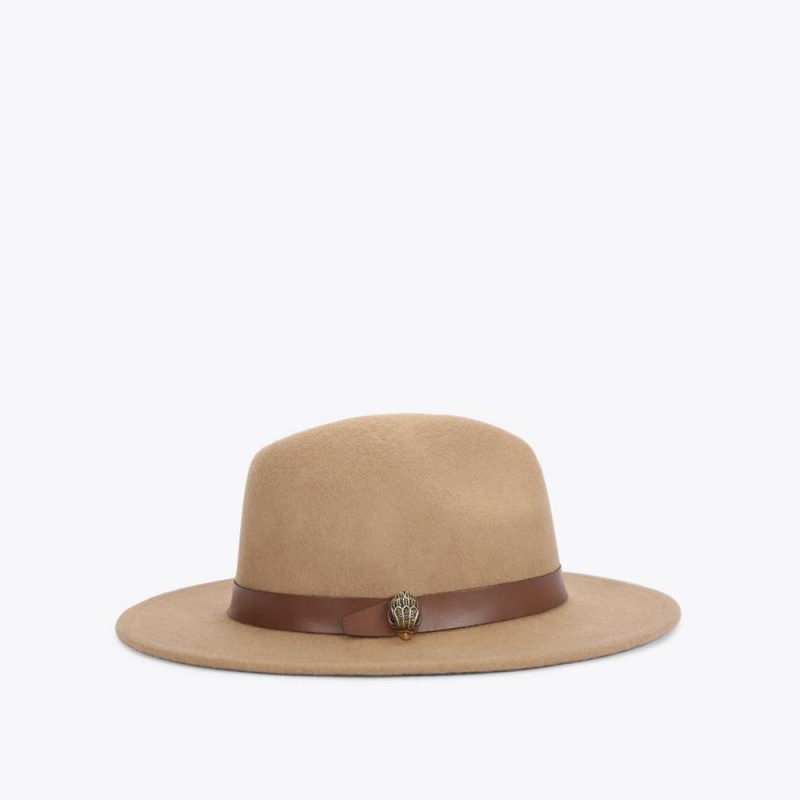 Chapeaux Kurt Geiger Fedora Eagle Femme Marron | DUHL-15497