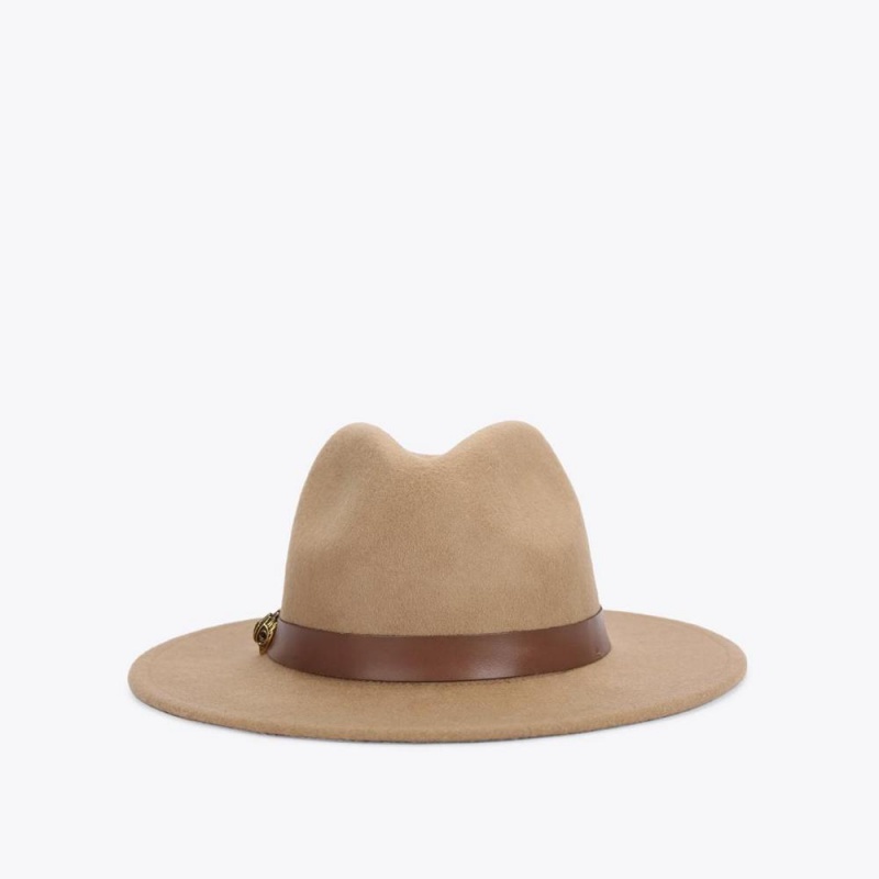 Chapeaux Kurt Geiger Fedora Eagle Femme Marron | DUHL-15497