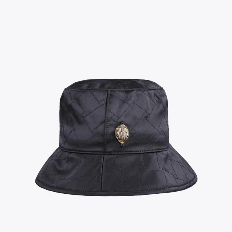 Chapeaux Kurt Geiger Kensington Bucket Femme Noir | ATDX-48097