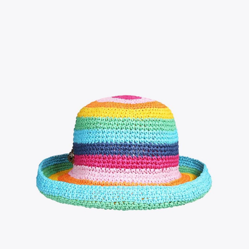 Chapeaux Kurt Geiger Straw Femme Multicolor/Other | RPYT-63092