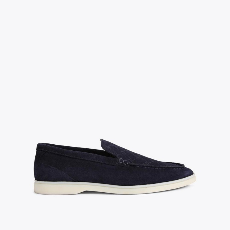 Chaussure Casual Kurt Geiger Hugo Homme Bleu Marine | GFQJ-71380