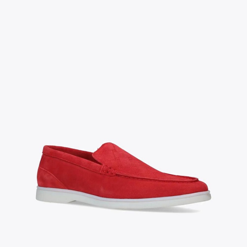 Chaussure Casual Kurt Geiger Hugo Homme Rouge | QZMU-27690