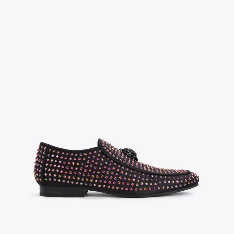 Chaussure Habillée Kurt Geiger Hugh Eagle Stud Homme Noir | QHLO-71032