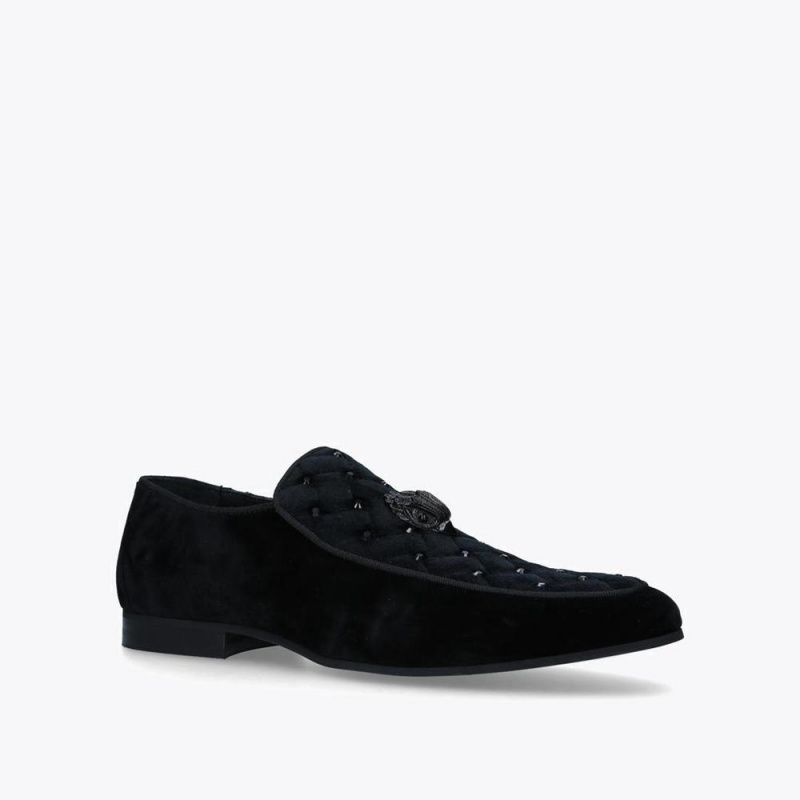 Chaussure Habillée Kurt Geiger Hugh Eagle Stud Homme Noir | MBHE-92568