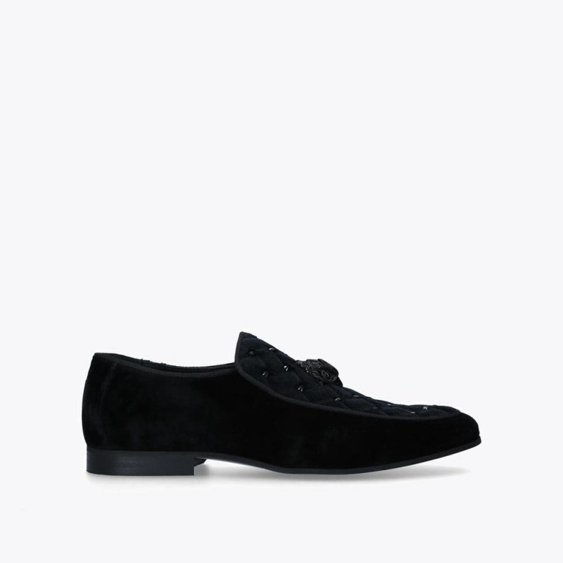 Chaussure Habillée Kurt Geiger Hugh Eagle Stud Homme Noir | MBHE-92568