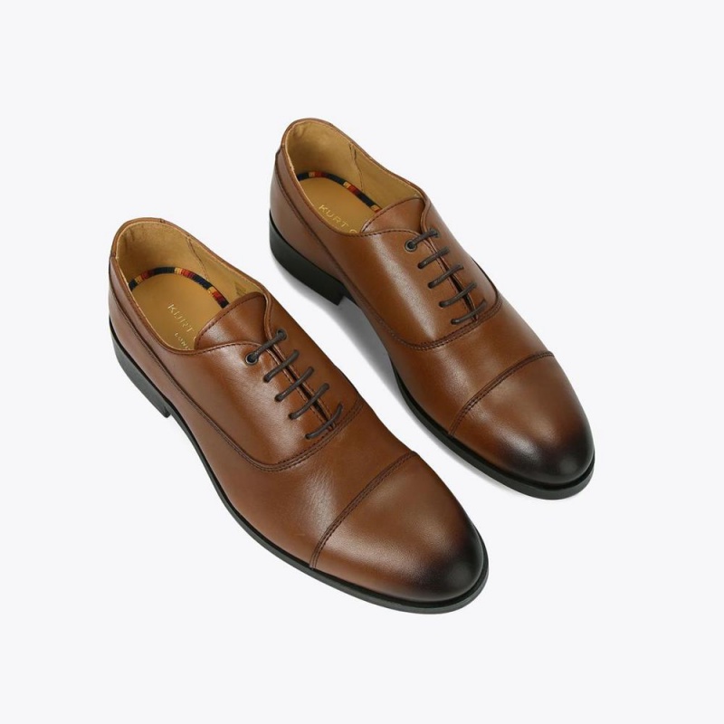 Chaussure Habillée Kurt Geiger Hunter Oxford Homme Marron | EKMS-02689