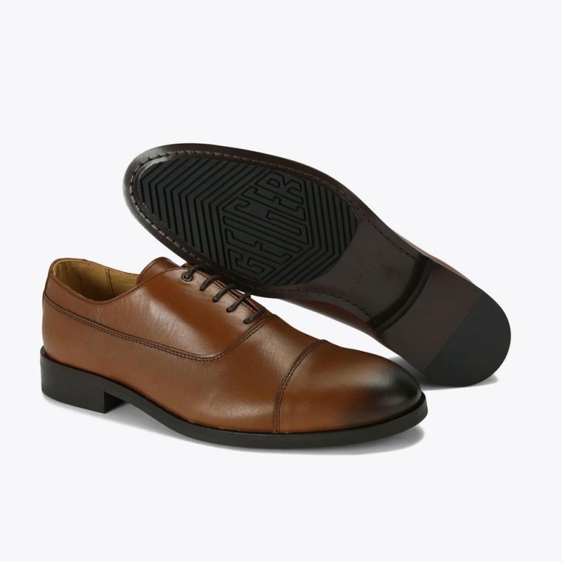 Chaussure Habillée Kurt Geiger Hunter Oxford Homme Marron | EKMS-02689