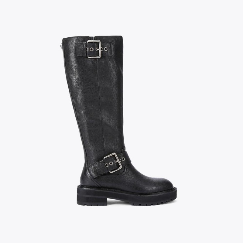 Cuissardes Kurt Geiger Hackney Knee Femme Noir | FEIB-49701