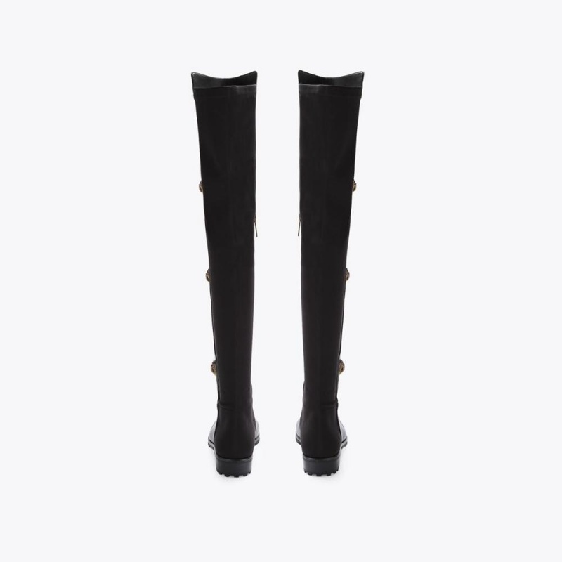 Cuissardes Kurt Geiger Shoreditch Over The Knee Femme Noir | SZIC-85972