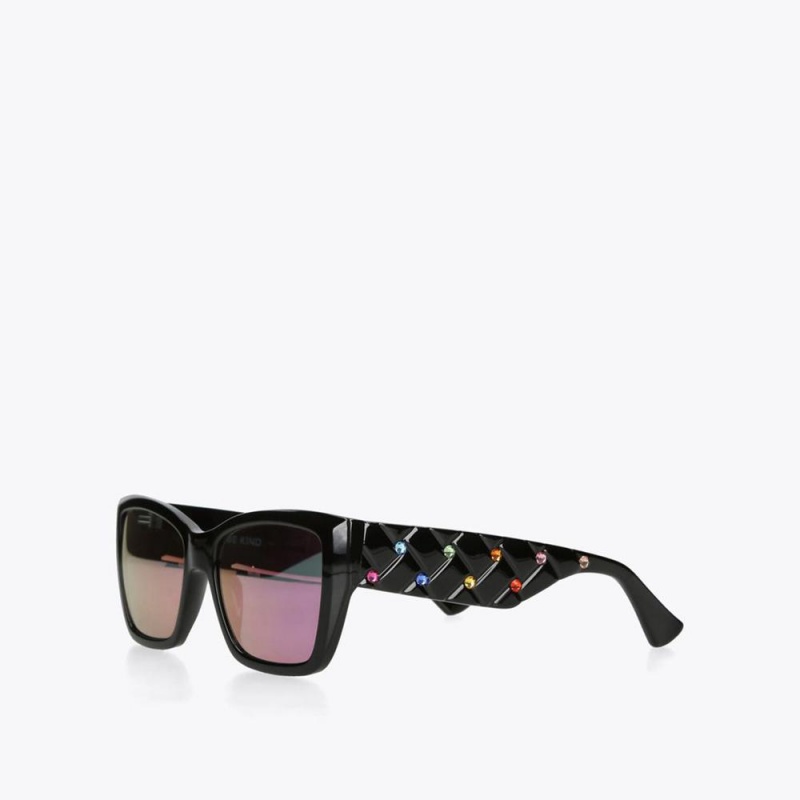 Lunette de Soleil Kurt Geiger Rectangle Kensington Femme Multicolor/Other | XZPS-86209