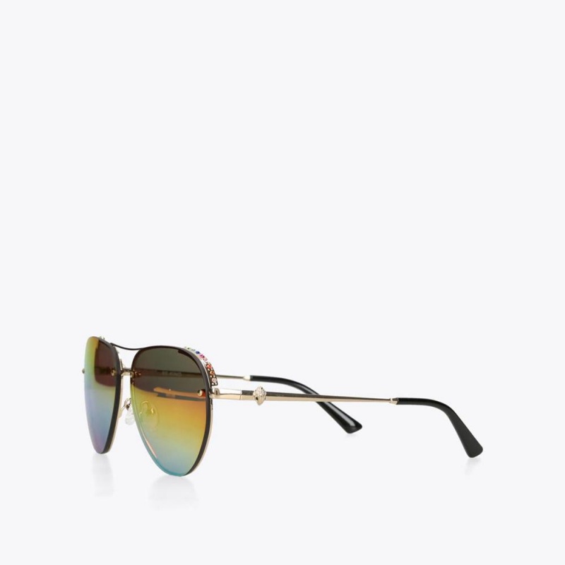 Lunette de Soleil Kurt Geiger Shoreditch Aviator Femme Multicolor/Other | KIHL-57094