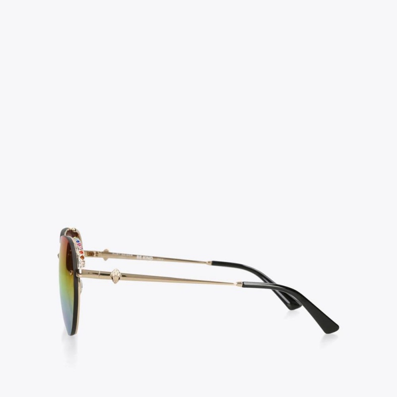 Lunette de Soleil Kurt Geiger Shoreditch Aviator Femme Multicolor/Other | KIHL-57094