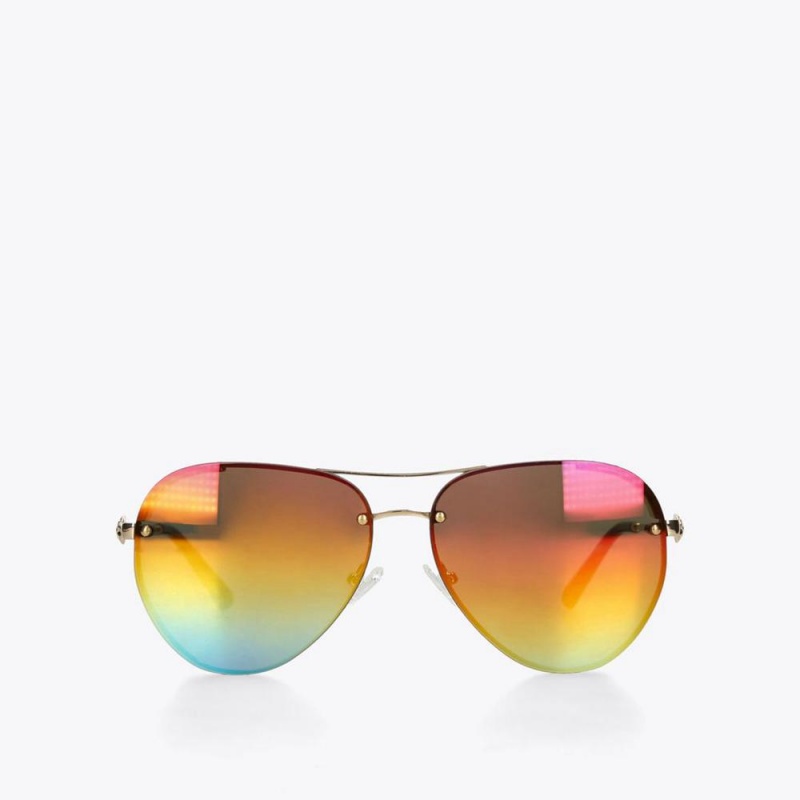 Lunette de Soleil Kurt Geiger Shoreditch Aviator Femme Multicolor/Other | KIHL-57094