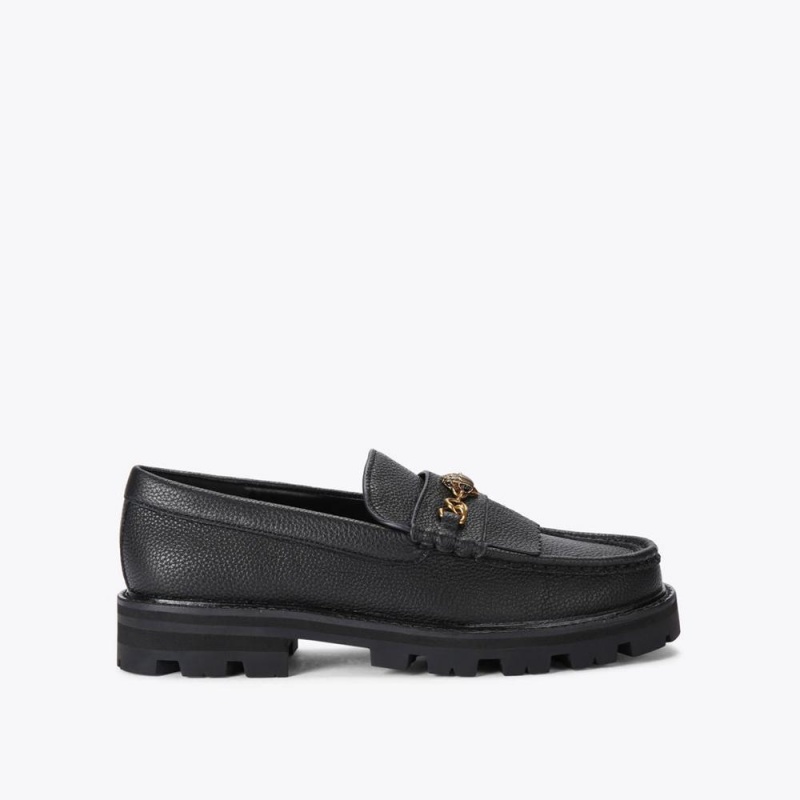 Mocassin Kurt Geiger Carnaby Chunky Femme Noir | IBAM-96831