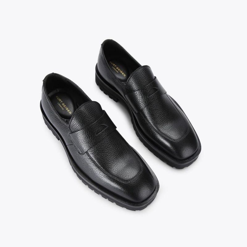 Mocassin Kurt Geiger Hawke Homme Noir | AJUH-19702