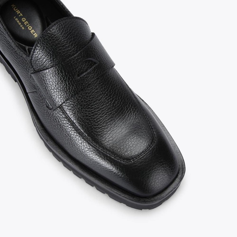 Mocassin Kurt Geiger Hawke Homme Noir | AJUH-19702