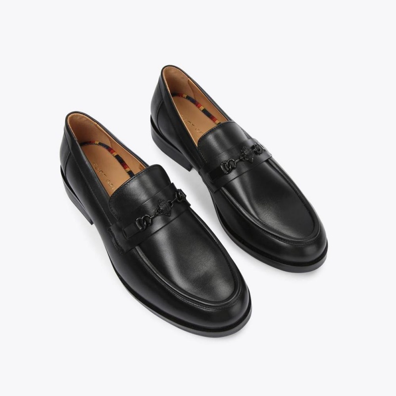 Mocassin Kurt Geiger Hayes Homme Noir | EJFA-43865