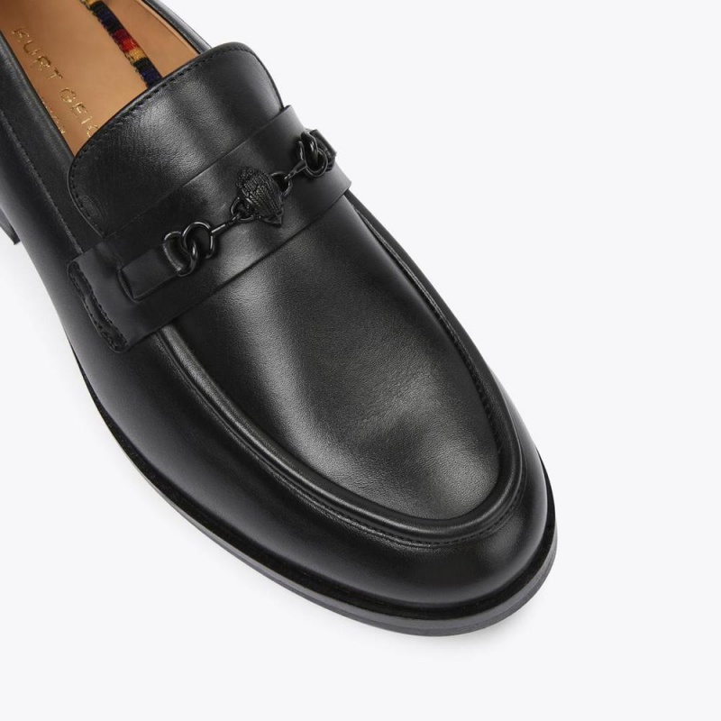 Mocassin Kurt Geiger Hayes Homme Noir | EJFA-43865