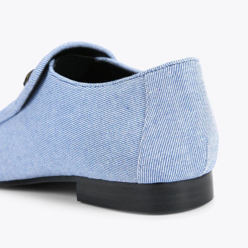 Mocassin Kurt Geiger Hugh Homme Bleu | UGRI-61920