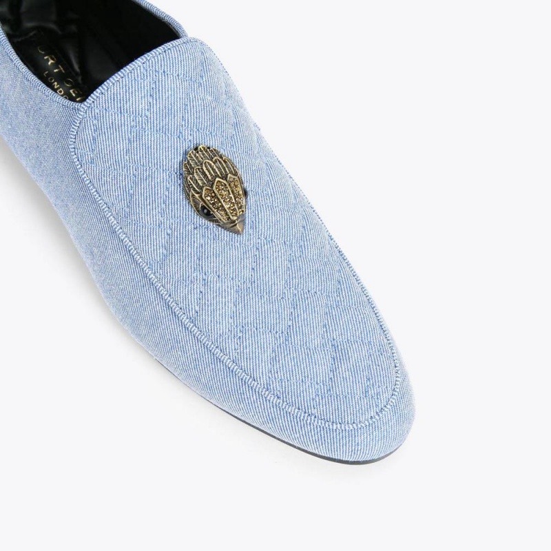 Mocassin Kurt Geiger Hugh Homme Bleu | UGRI-61920