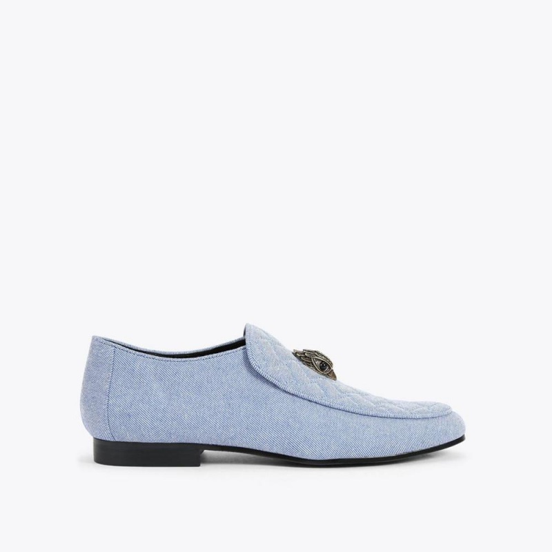 Mocassin Kurt Geiger Hugh Homme Bleu | UGRI-61920