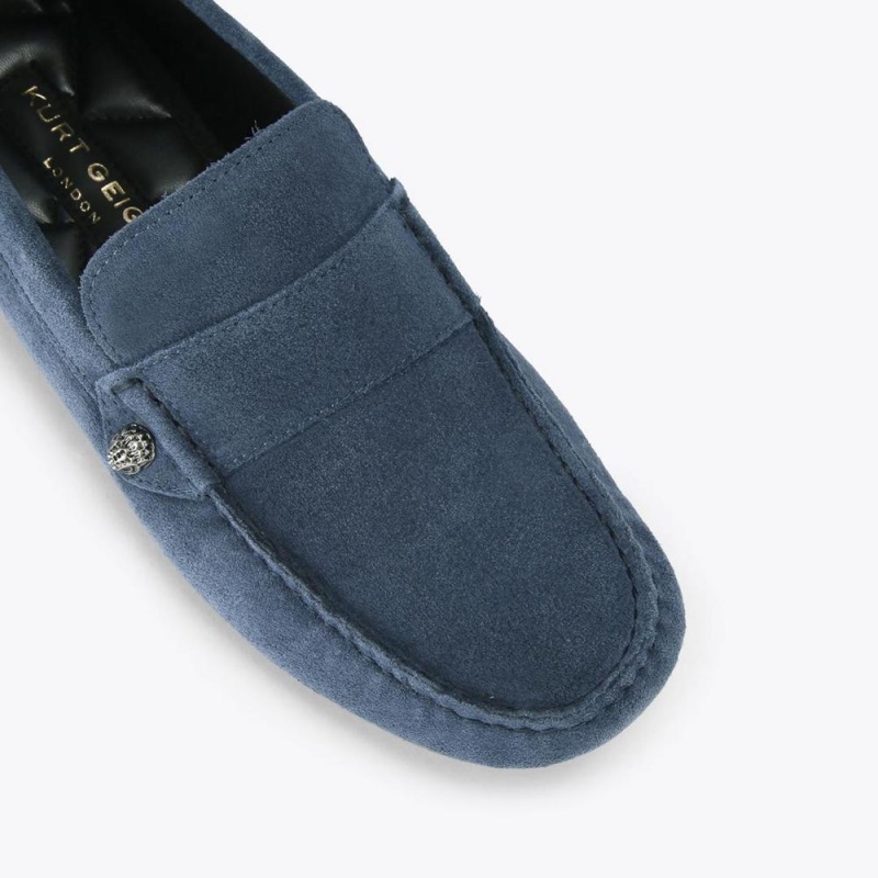 Mocassin Kurt Geiger Stirling Homme Bleu | BIDP-90284