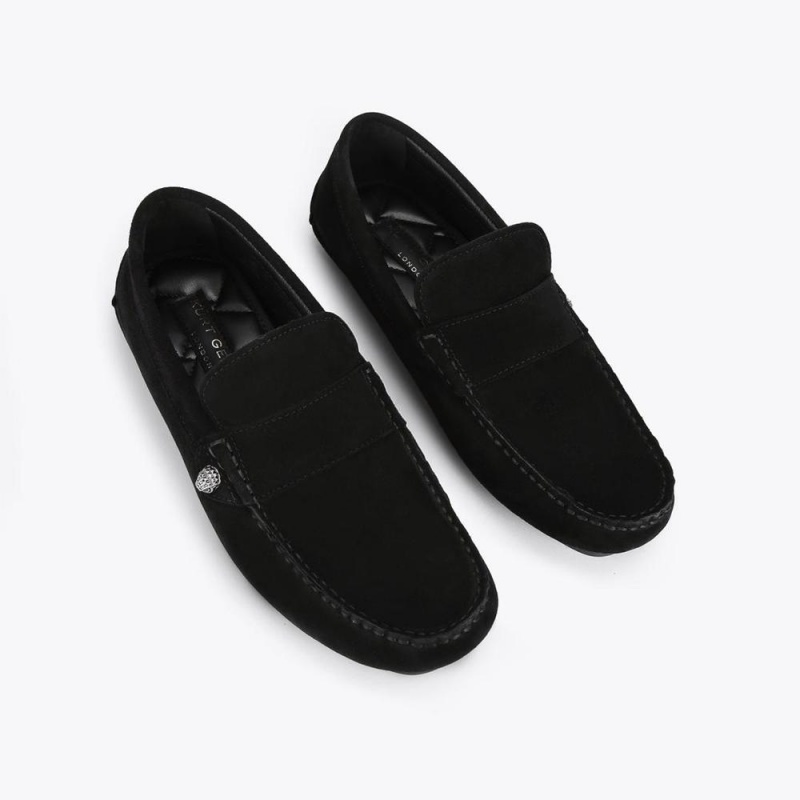 Mocassin Kurt Geiger Stirling Homme Noir | XVSJ-31749