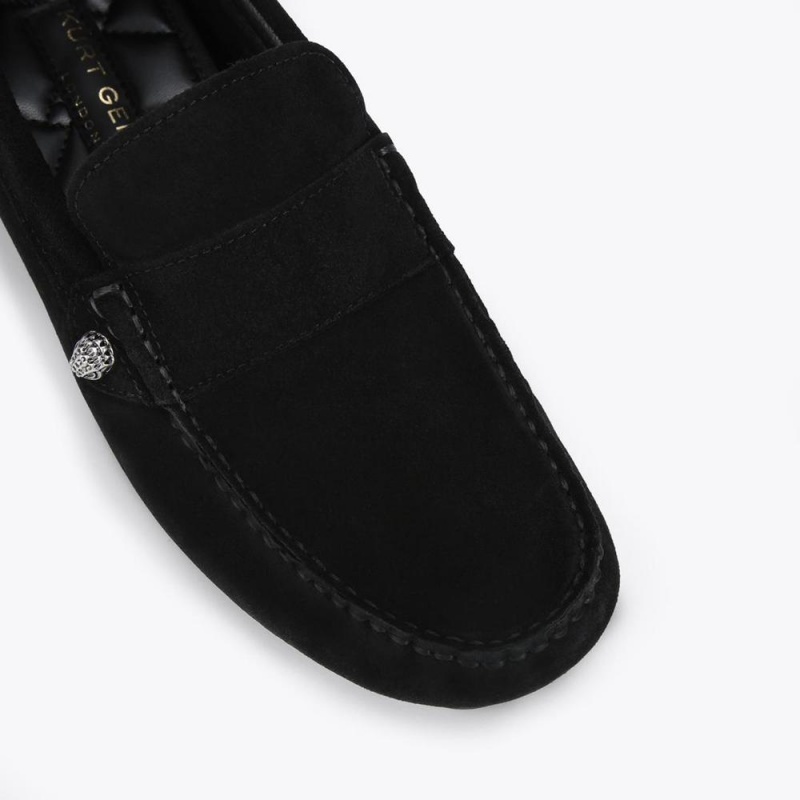 Mocassin Kurt Geiger Stirling Homme Noir | XVSJ-31749