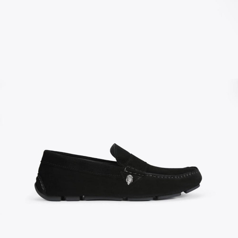 Mocassin Kurt Geiger Stirling Homme Noir | XVSJ-31749