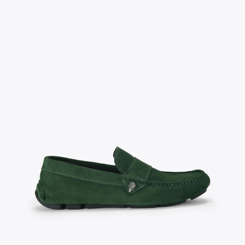 Mocassin Kurt Geiger Stirling Homme Vert | SQLA-35028