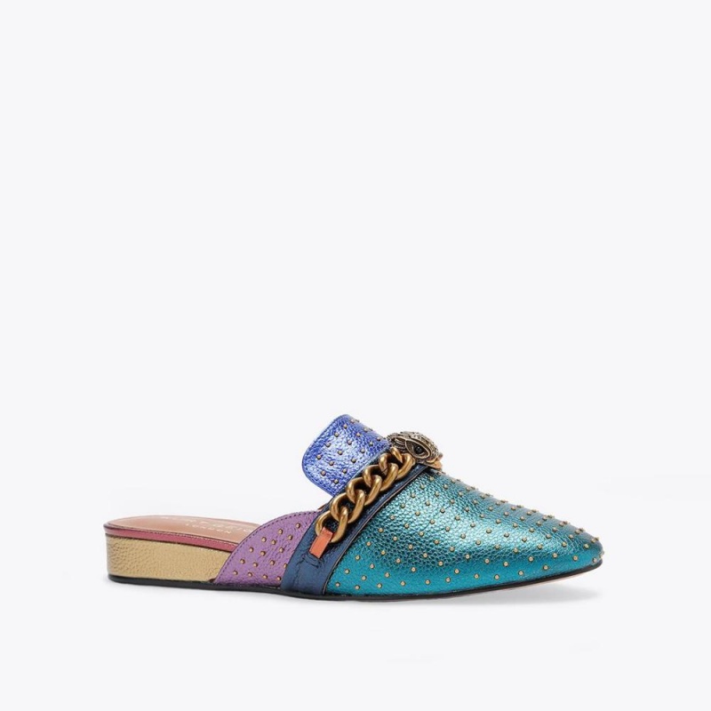 Mules Kurt Geiger Chelsea Plates Femme Multicolore | AKVR-42630