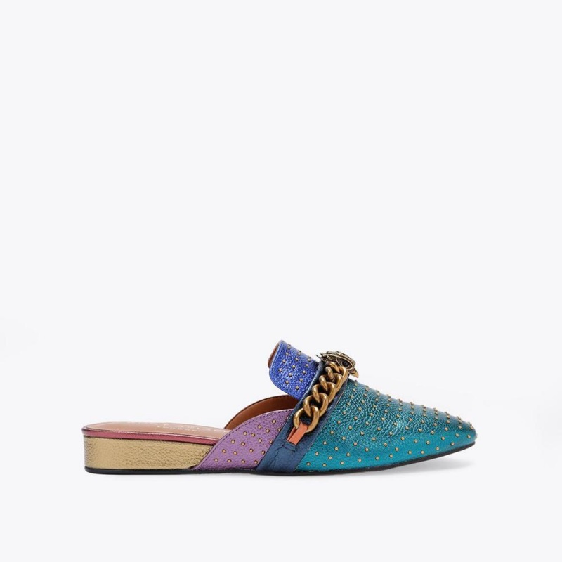 Mules Kurt Geiger Chelsea Plates Femme Multicolore | AKVR-42630