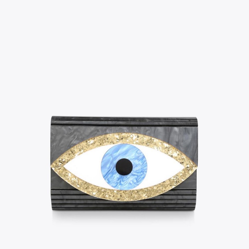 Pochettes Kurt Geiger Evil Eye Femme Noir | VWSU-83976