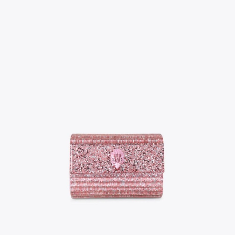 Pochettes Kurt Geiger Micro Party Eagle Femme Rose | KJWV-79081