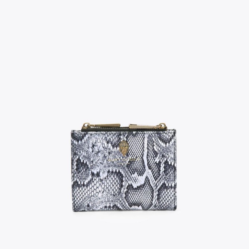 Portefeuilles Kurt Geiger Shoreditch Femme Argent | JXIB-23084