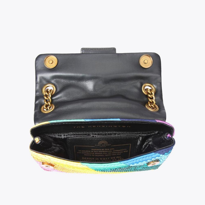 Sac Mini Kurt Geiger Crystal Kensington Femme Multicolor/Other | KFVP-23174