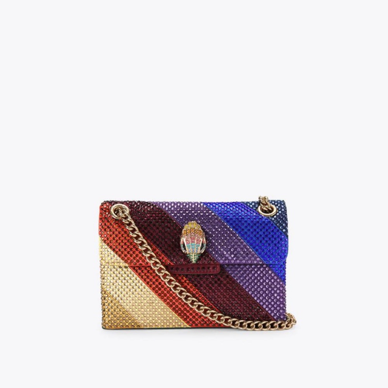 Sac Mini Kurt Geiger Crystal Kensington Femme Multicolore | REKA-30569