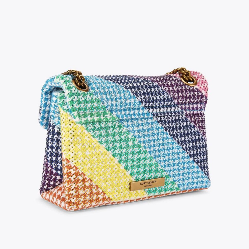 Sac Mini Kurt Geiger Fabric Kensington Femme Multicolor/Other | HKNG-51927