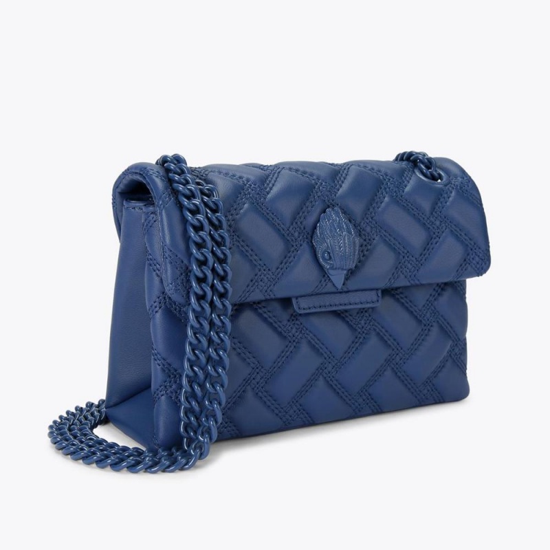 Sac Mini Kurt Geiger Kensington Drench Femme Bleu | RZIO-18357