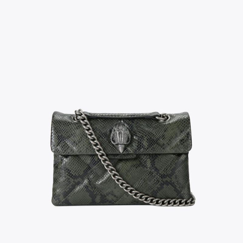 Sac Mini Kurt Geiger Leather Kensington Femme Vert | OELZ-41639