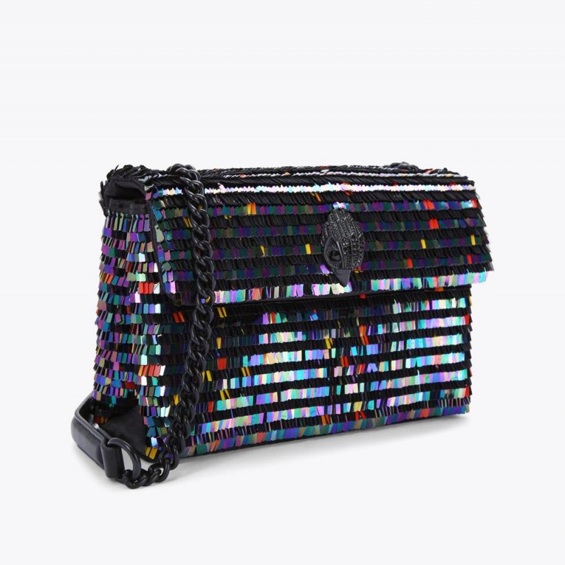 Sac Mini Kurt Geiger Medium Sequin Kensington Femme Multicolore | UBPT-98726