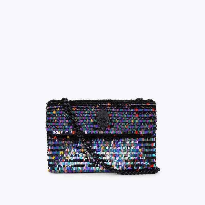 Sac Mini Kurt Geiger Medium Sequin Kensington Femme Multicolore | UBPT-98726