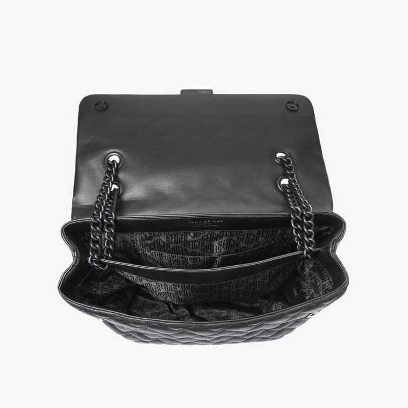 Sac Mini Kurt Geiger Xxl Kensington Drench Femme Noir | COPE-83017