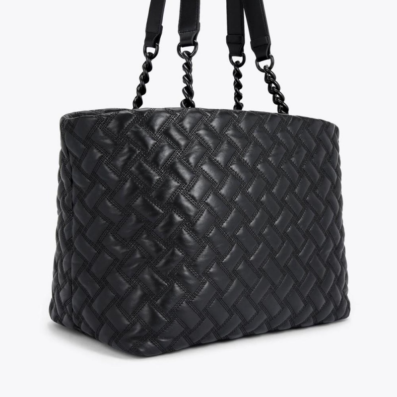 Sac Shopping Kurt Geiger Kensington Drench Femme Noir | YSME-17903